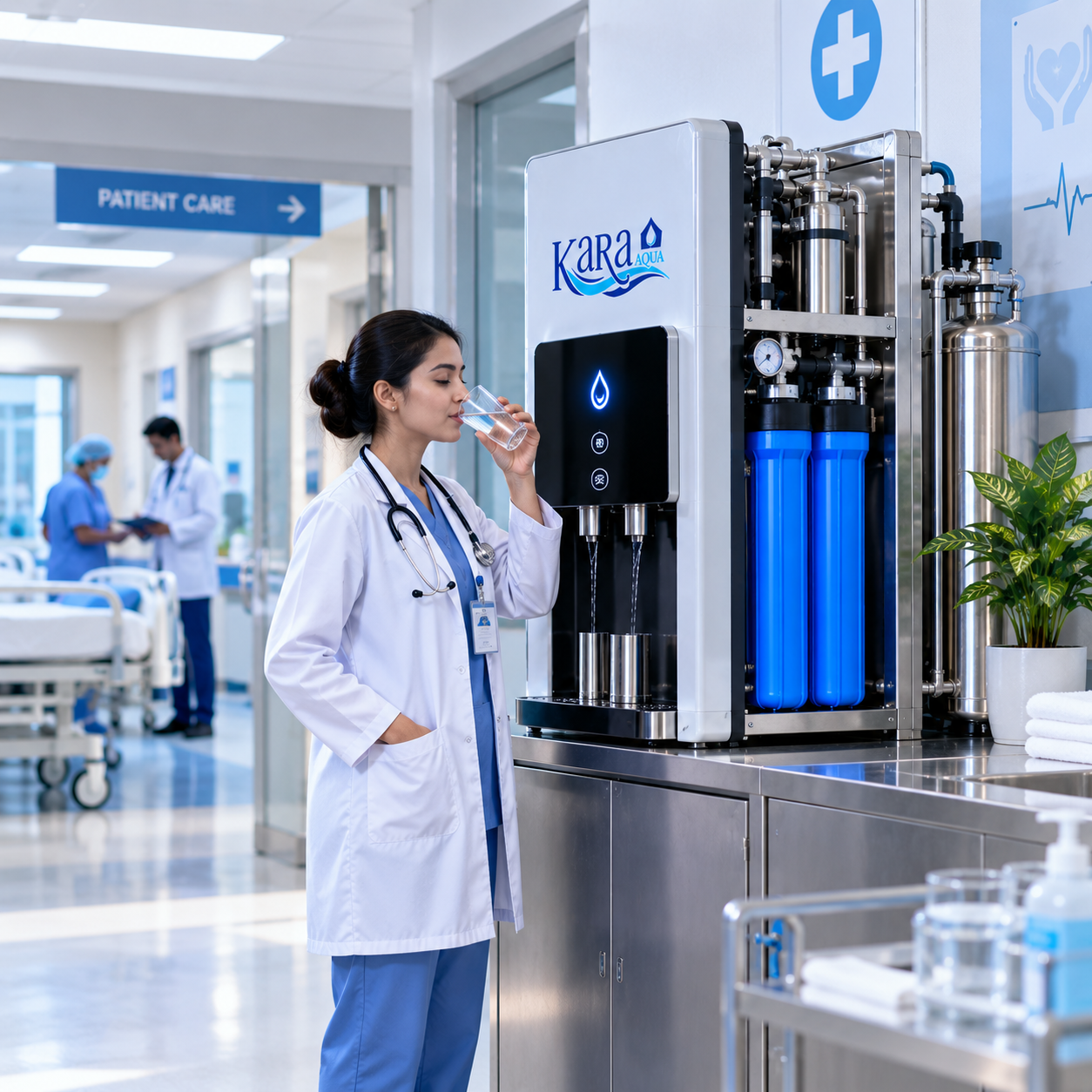 Commercial RO for healthcare