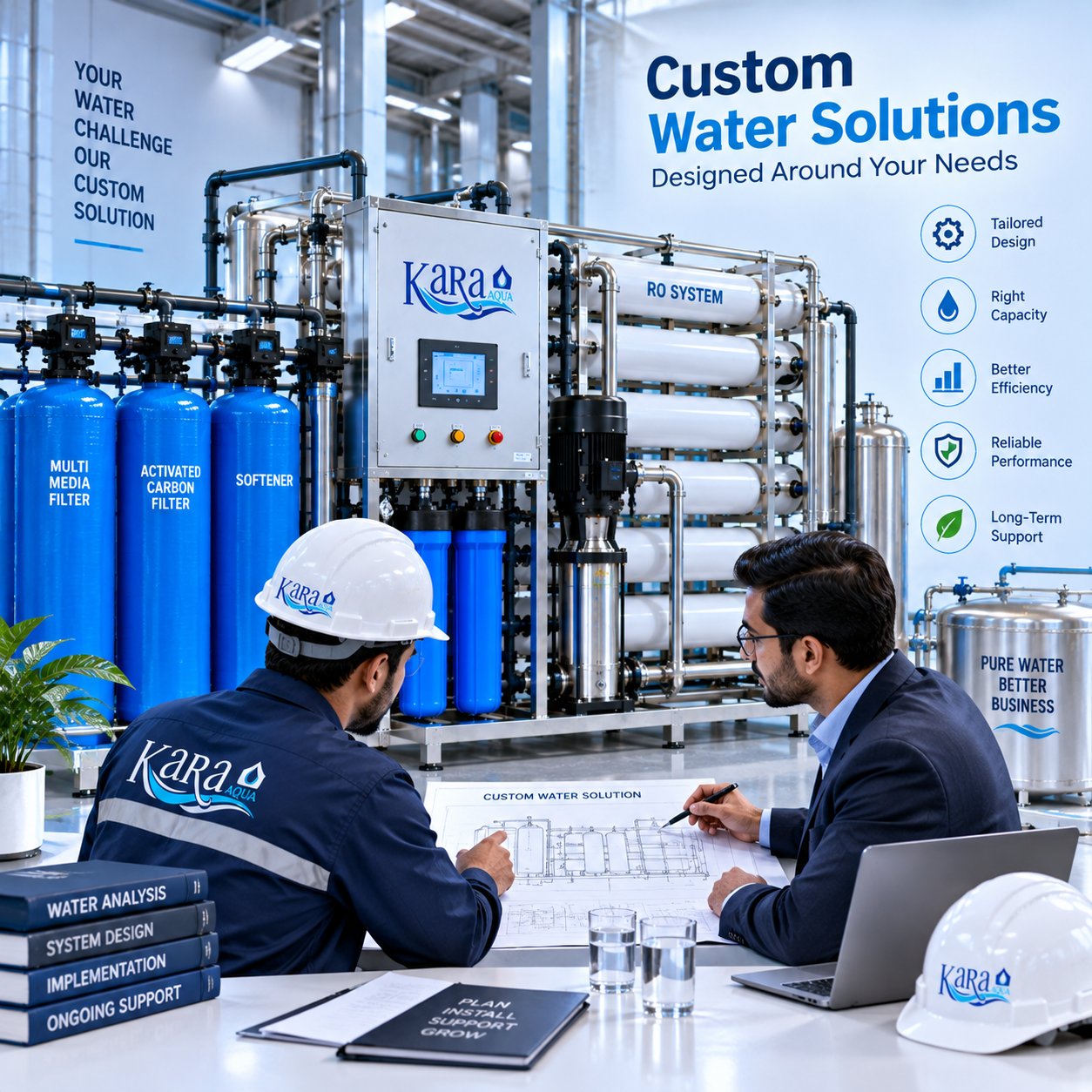Industrial facility water solution