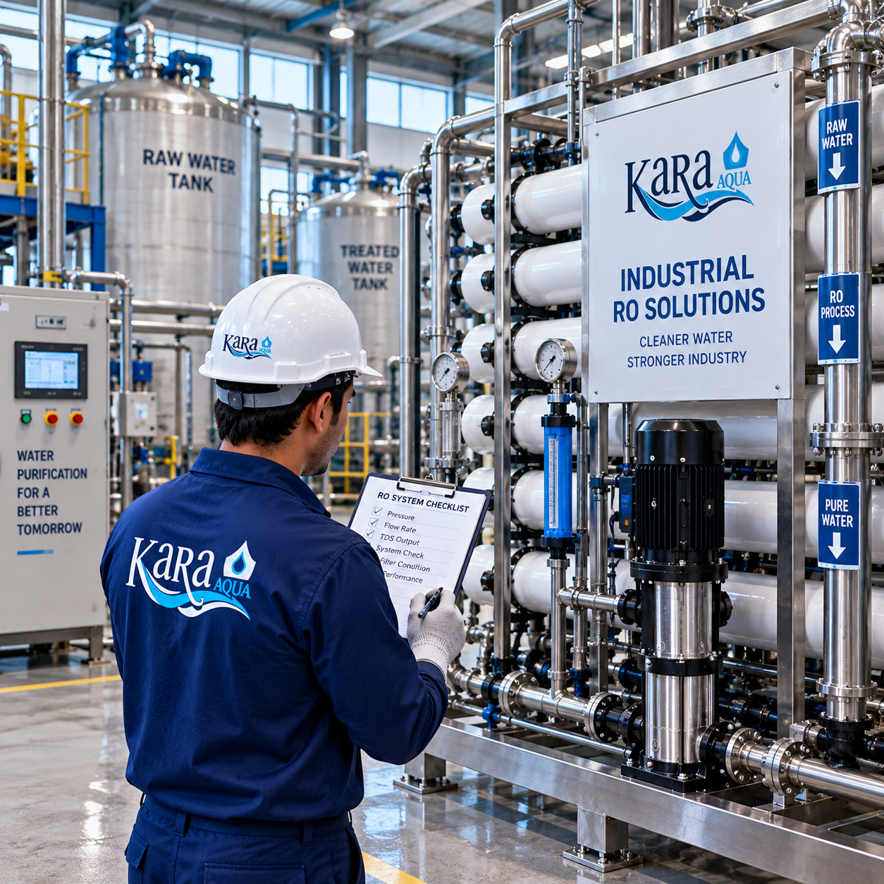 Industrial RO water treatment service
