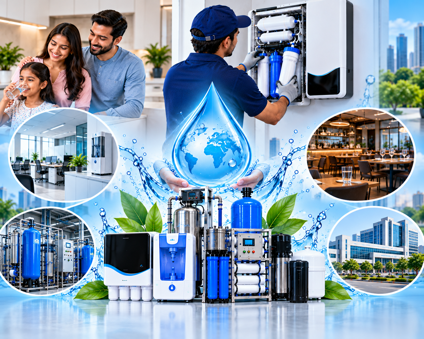 Professional RO water purifier service in Ghaziabad